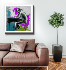 Tranquil Abstract Wrapped Canvas