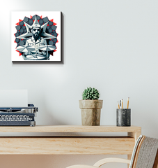 Beat Burst Wrapped Canvas