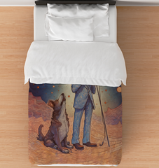 Pawsitively Charming Dogs Duvet Cover