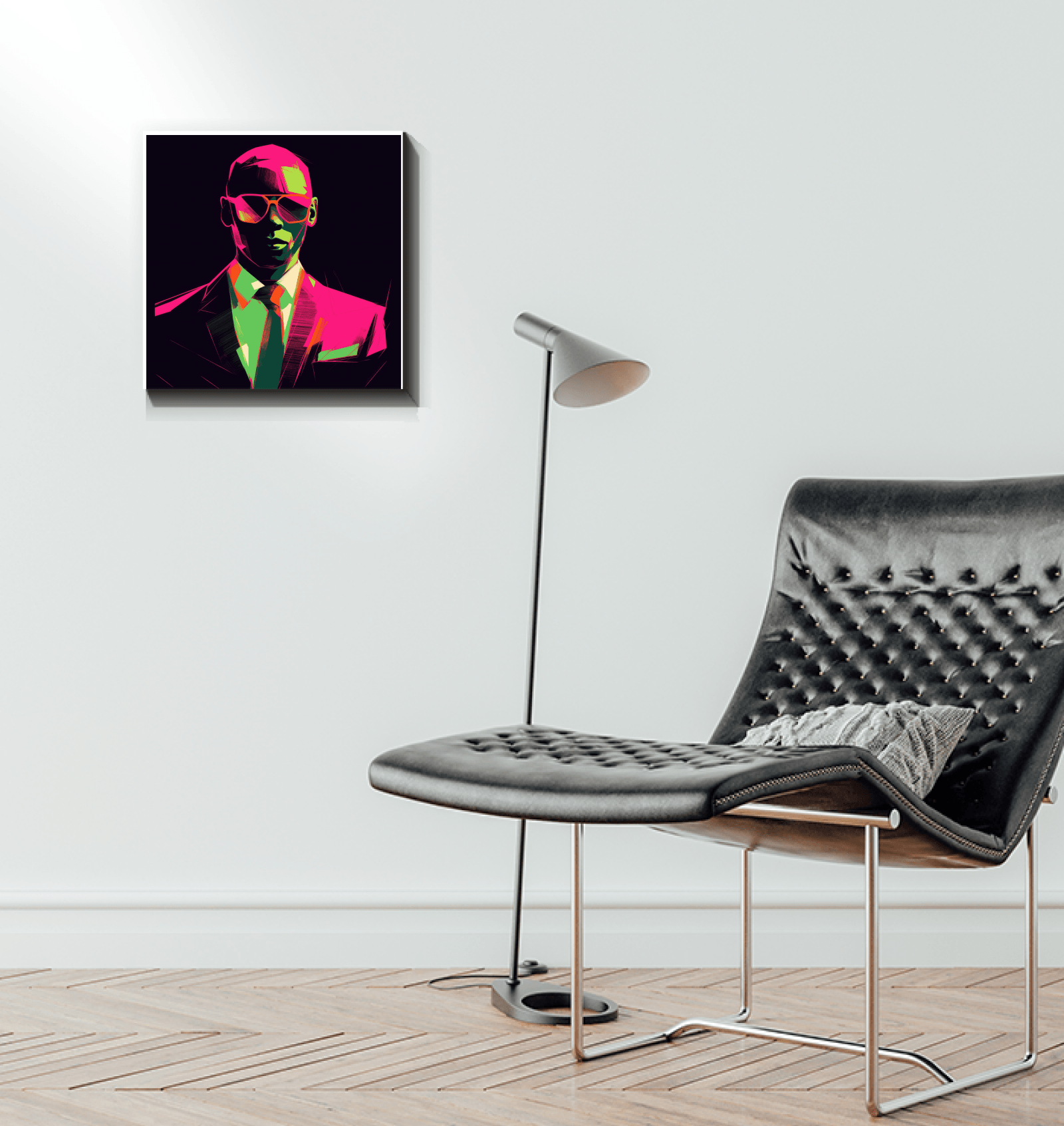 Stylish Silhouettes Canvas Art - Beyond T-shirts