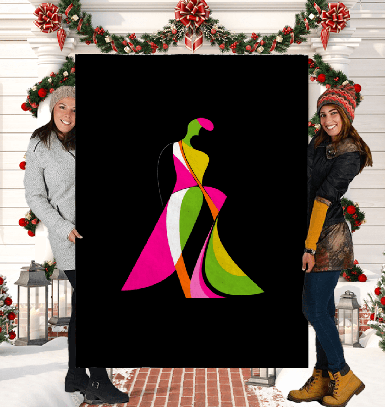 Graffiti Runway Sherpa Beauty - Beyond T-shirts
