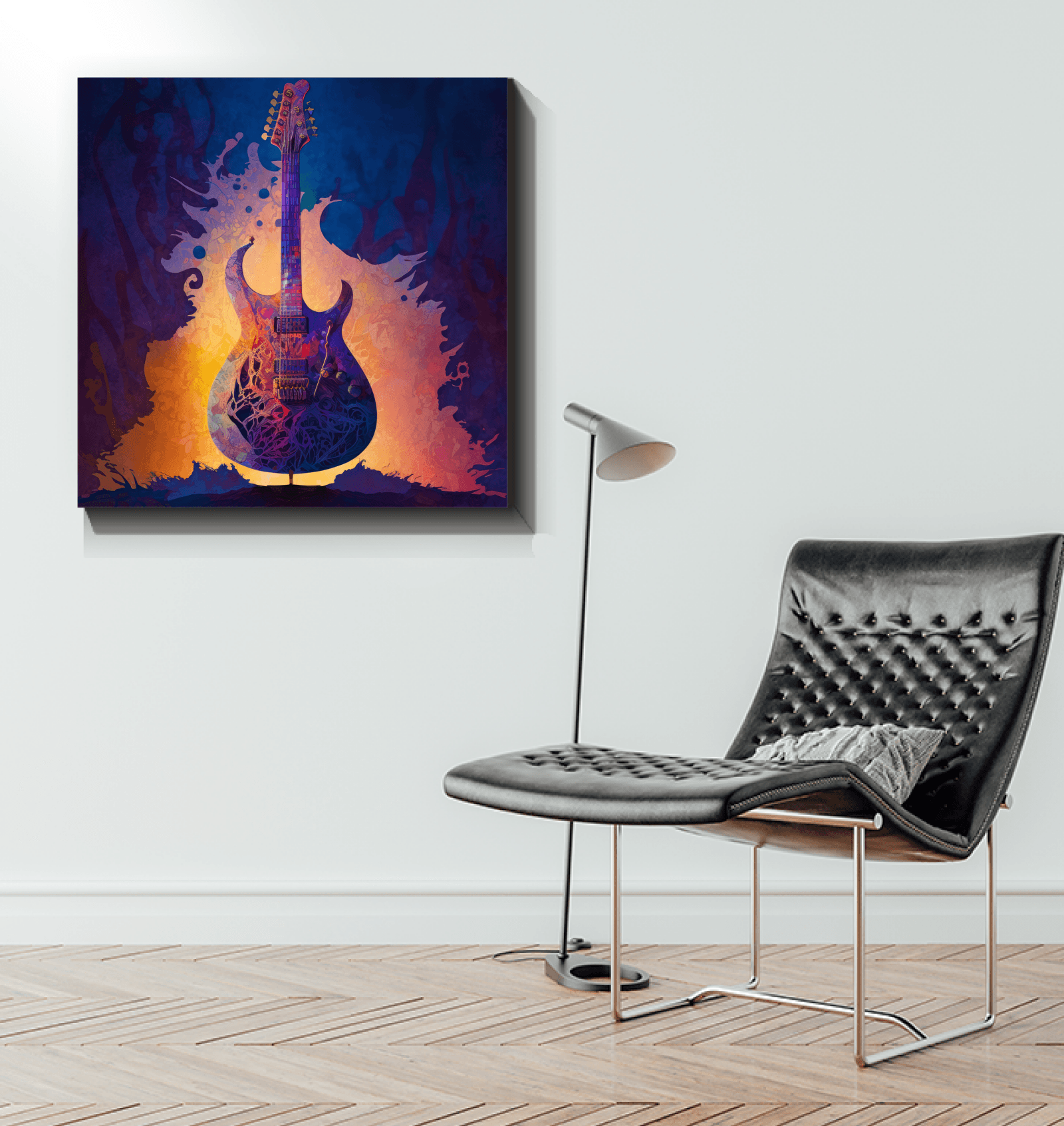 Symphony of Colors - Abstract Music Canvas - Beyond T-shirts