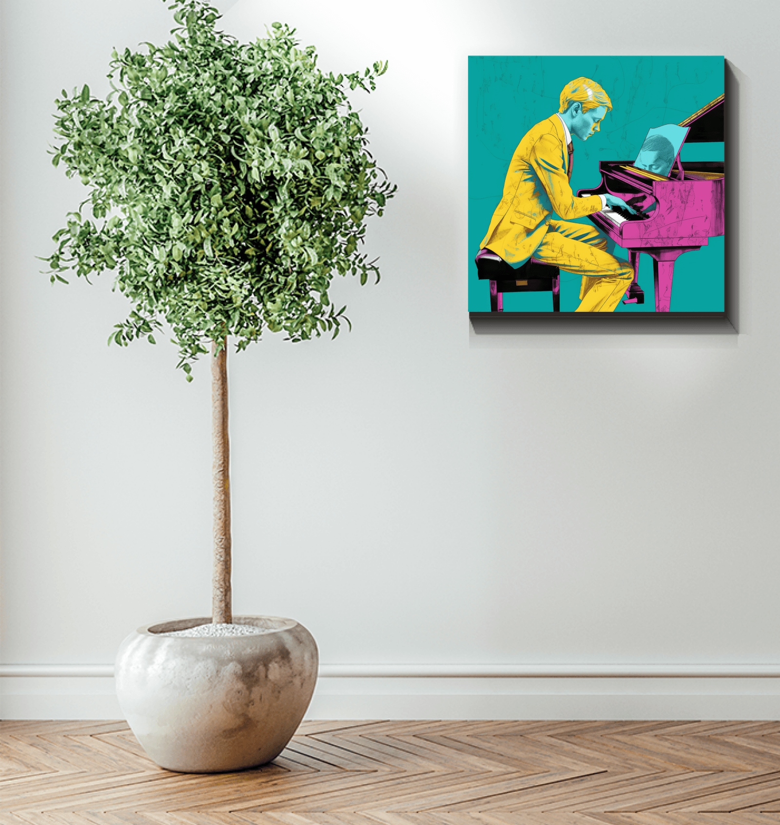 Funky Fashion Groove Canvas - Beyond T-shirts