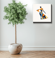 Stylish Silhouettes Canvas Art - Beyond T-shirts
