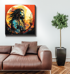 Saxophone Serenity Jazz Music Wall Art