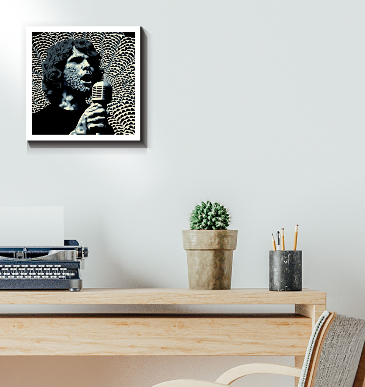 Singer-Songwriter Story Wrapped Canvas