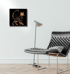 Elegant Abyssinian Sunset Watch Canvas - Beyond T-shirts