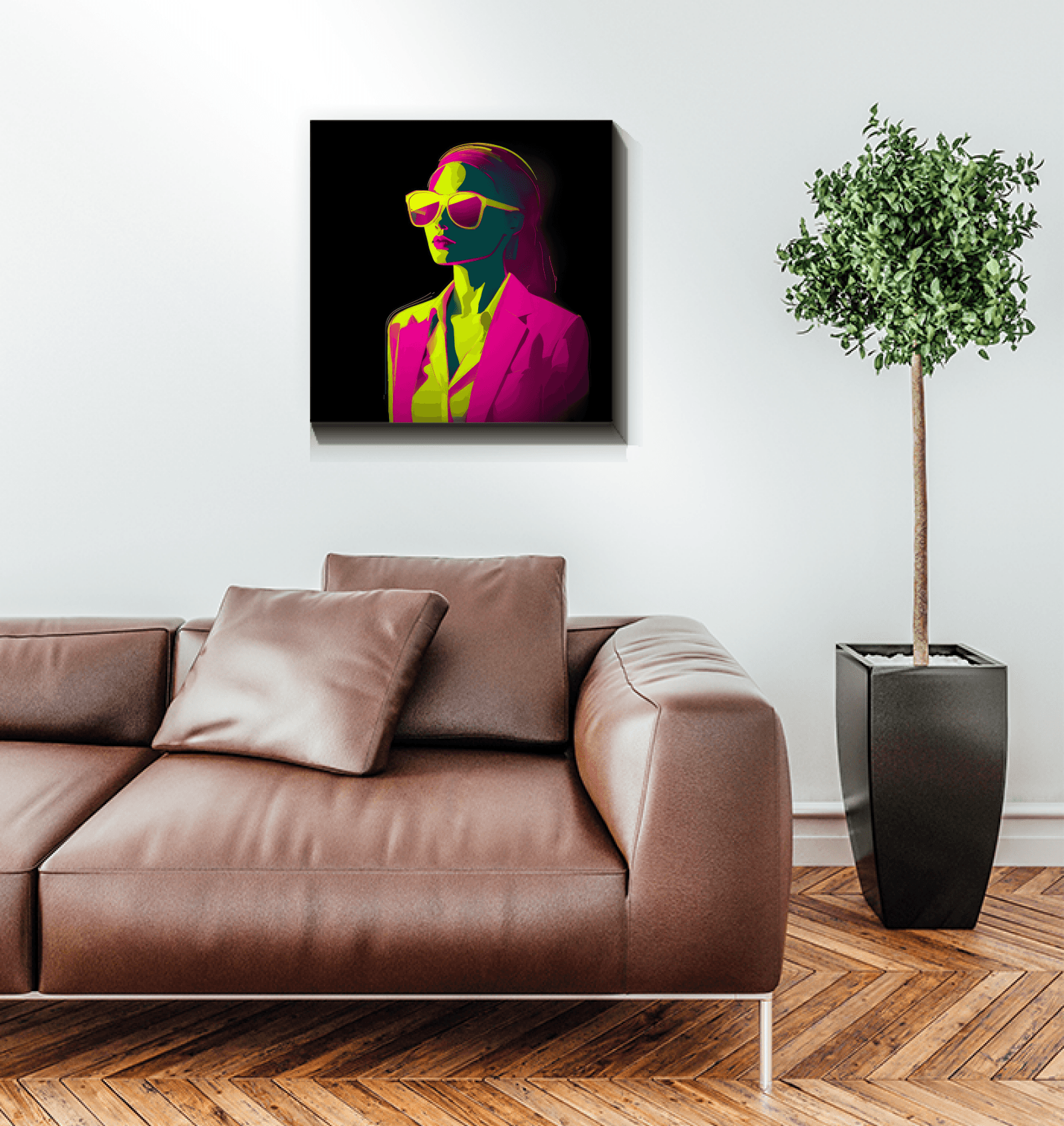 Glamour in Style Canvas Art - Beyond T-shirts