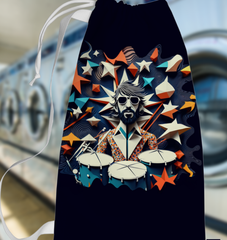 Percussive Patterns Laundry Bag