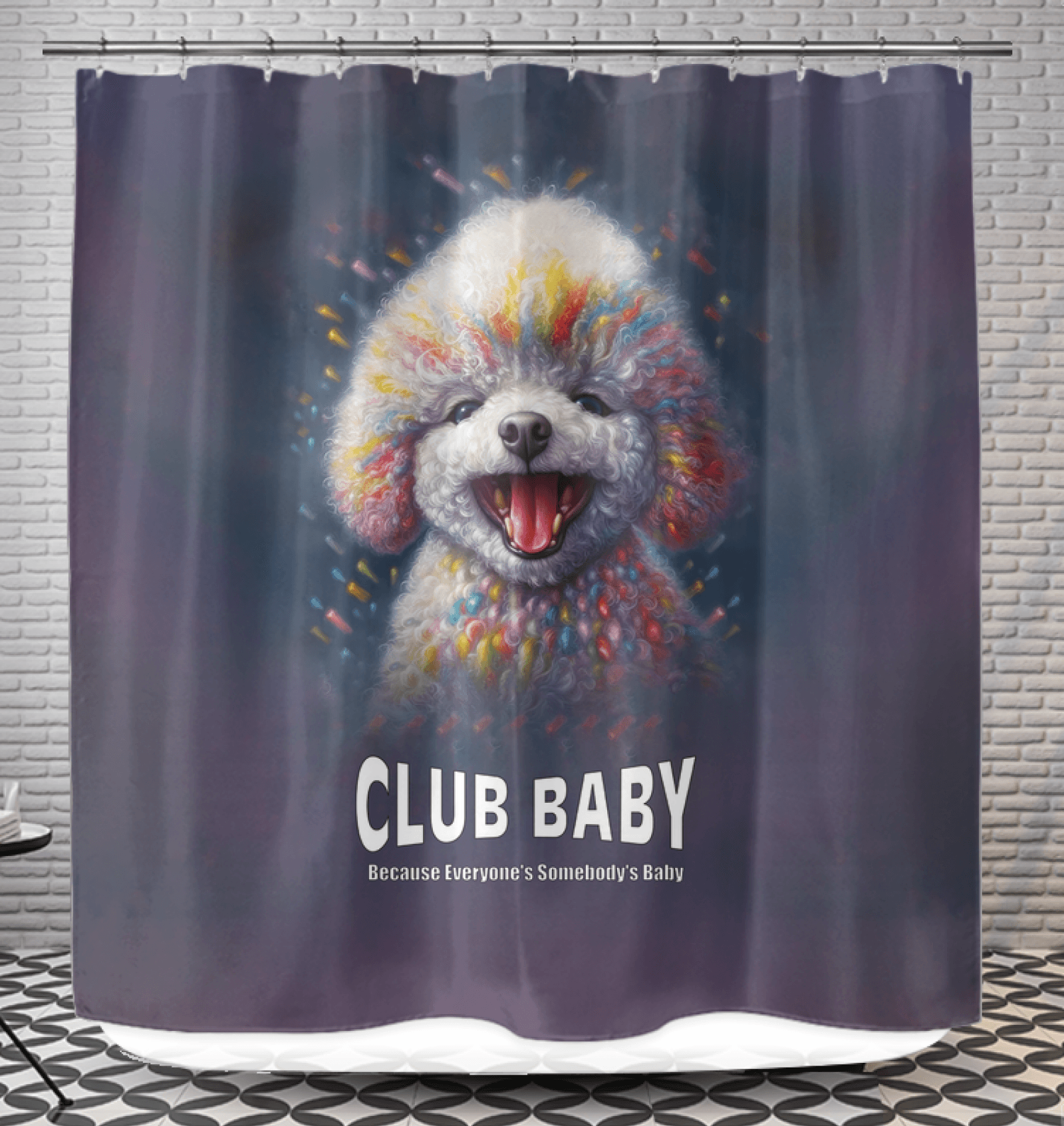 CB3-99 Shower Curtain Bathroom Decor