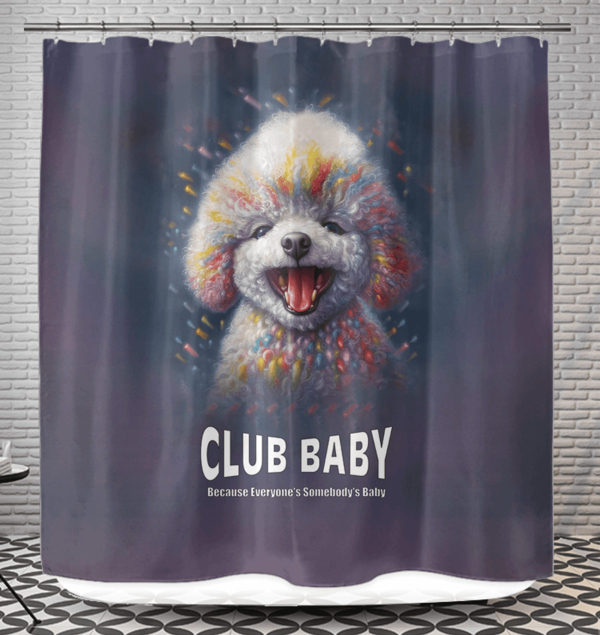 CB3-99 Shower Curtain Bathroom Decor