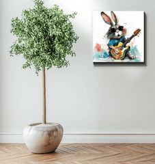 Artful Acoustics Caricature Canvas Art - Beyond T-shirts