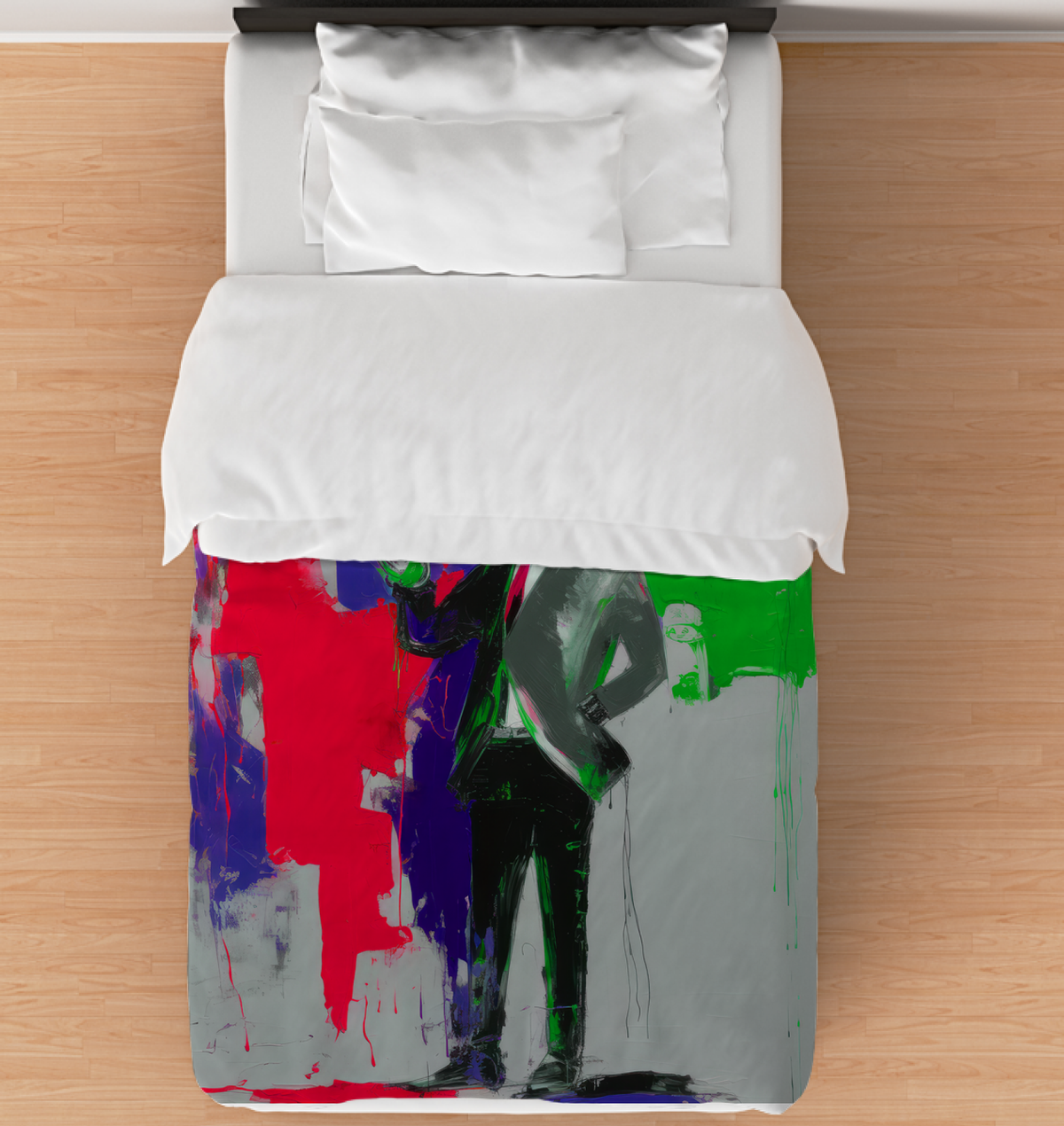 Monochrome Chic Duvet Cover