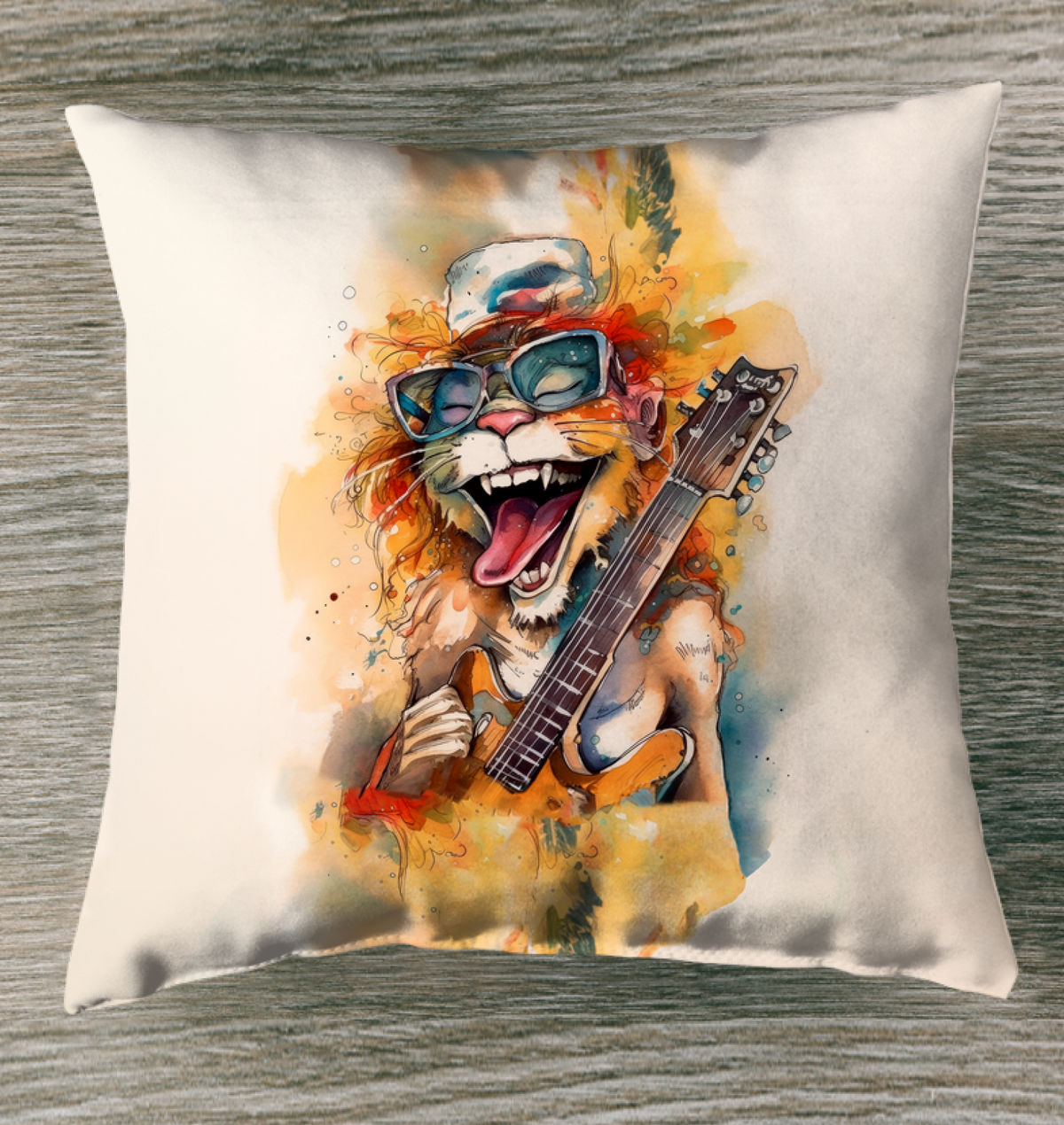 Flutist’s Fresh Fantasy Pillow