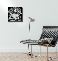 Beat Burst Musical Wrapped Canvas