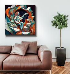 Salsa Swing Wrapped Canvas