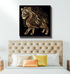 Lion's Roar Moonlit Night