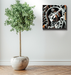 Tribal Tunes Wrapped Canvas