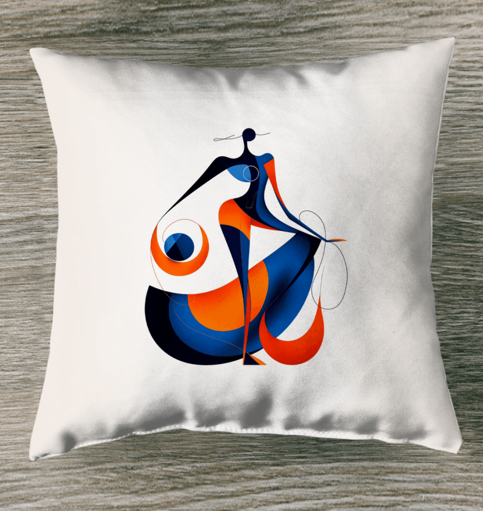 Chic Couturier Throw Pillow - Beyond T-shirts