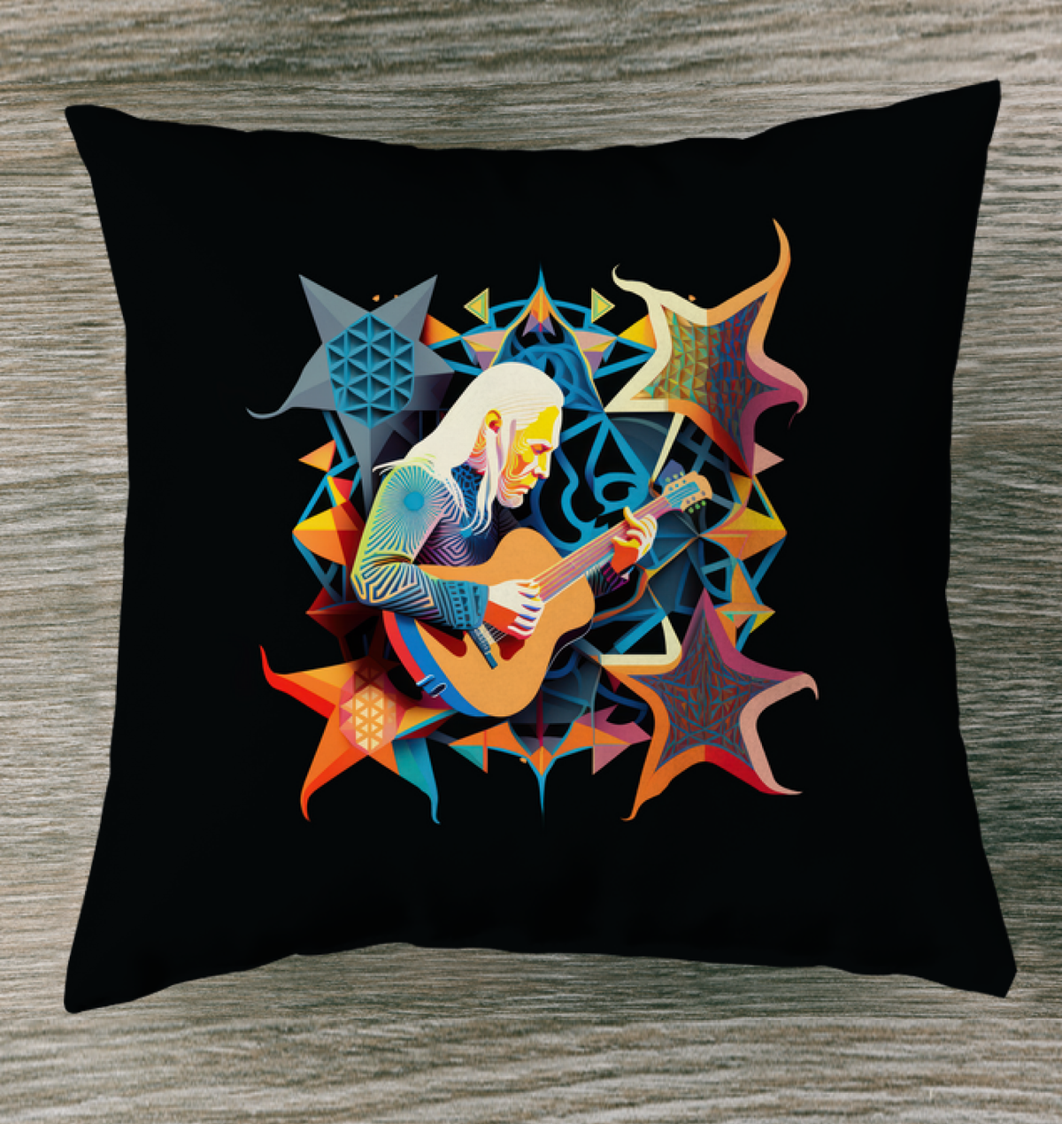 Bassline Bliss Outdoor Pillow