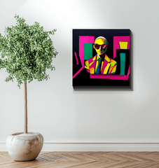 Vibrant Pop Art Fashion Canvas - Beyond T-shirts