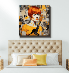 Serenade In Sound Wrapped Canvas Melodic Euphoria - Beyond T-shirts