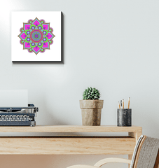 Mandala Harmony Ceramic Clock - Beyond T-shirts