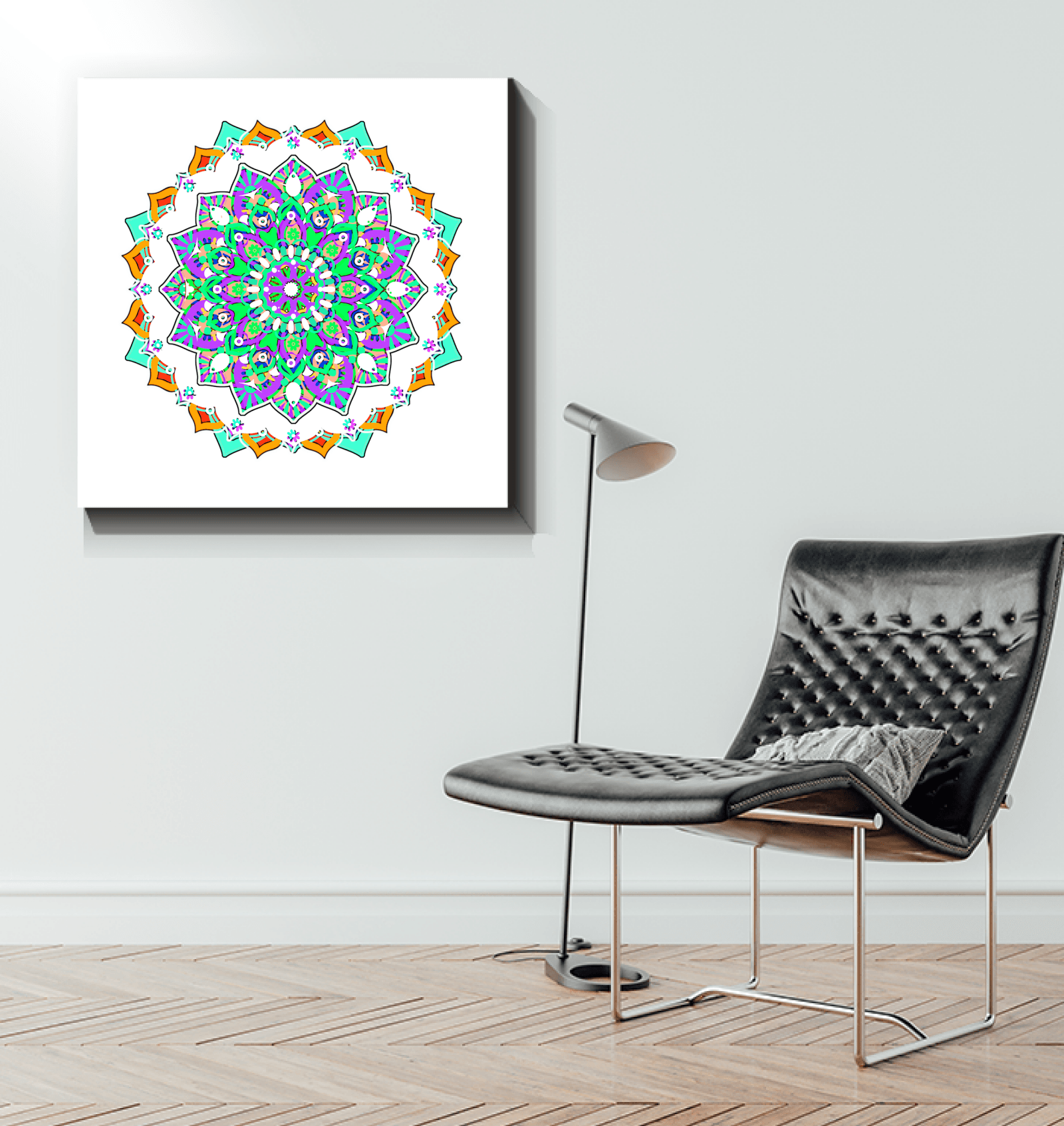 Mandala Enchantment Window Decal - Beyond T-shirts