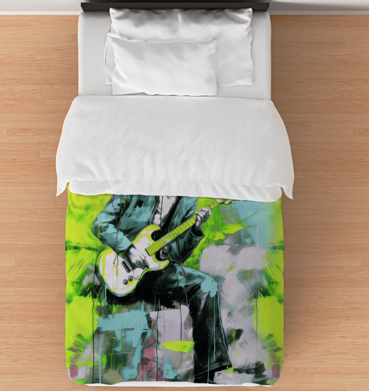 Ocean Breeze Abstract Comforter