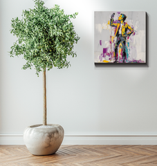 Abstract Expression Wrapped Canvas