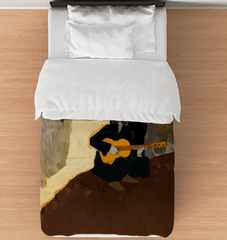 Rhythmic Reverie Comforter Set: Musical Dreamscape - Beyond T-shirts