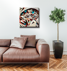 Harmonica Harmony Wrapped Canvas