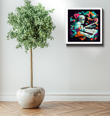 Folklore Melodies Wrapped Canvas