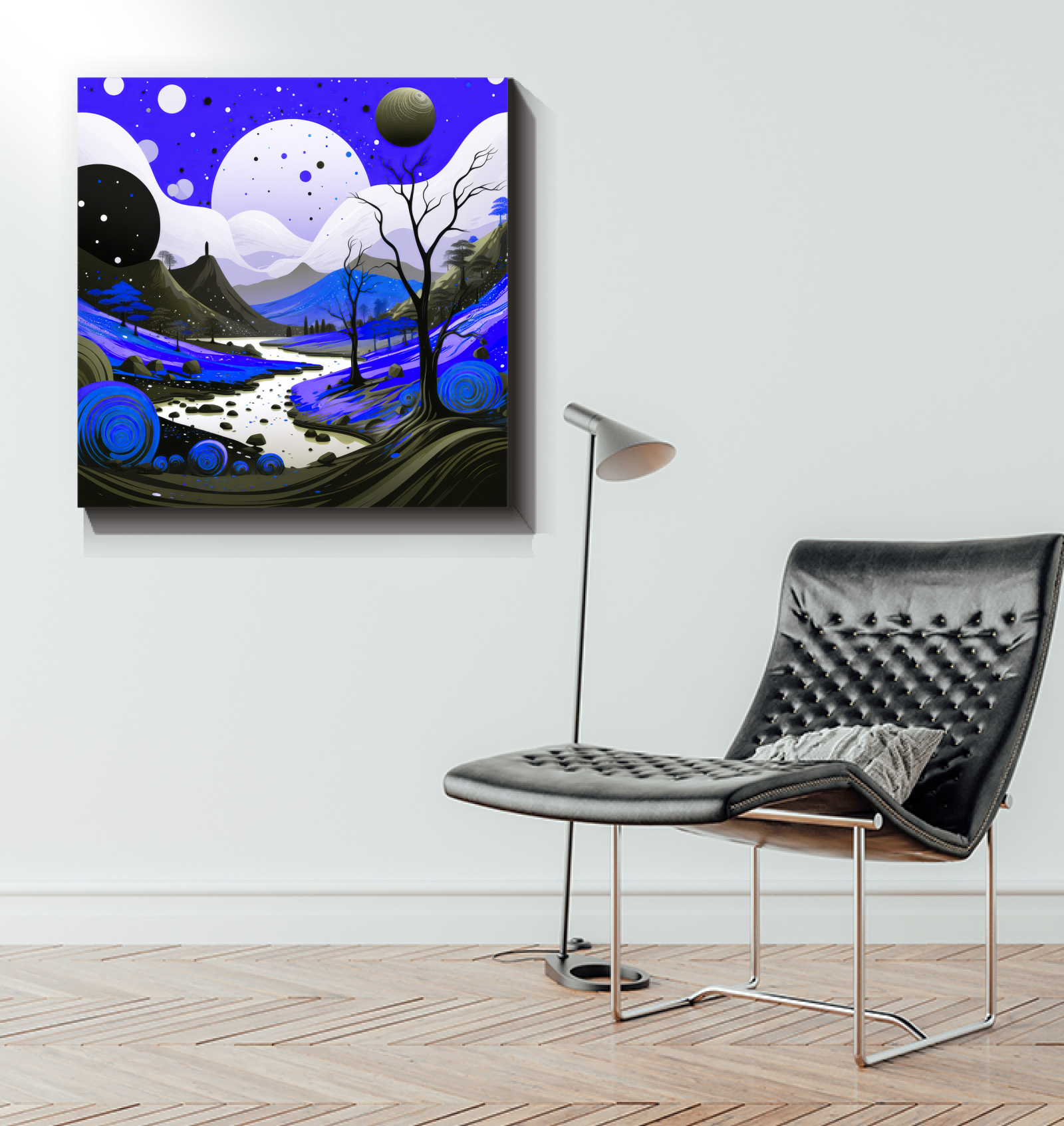 Vibrant Vineyard Wine Country Canvas