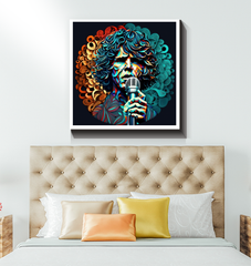 Acoustic Serenade Wrapped Canvas