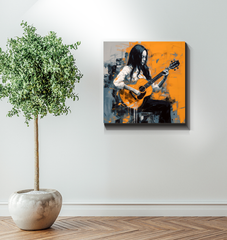 Urban Reverie Minimalist Abstract Wrapped Canvas