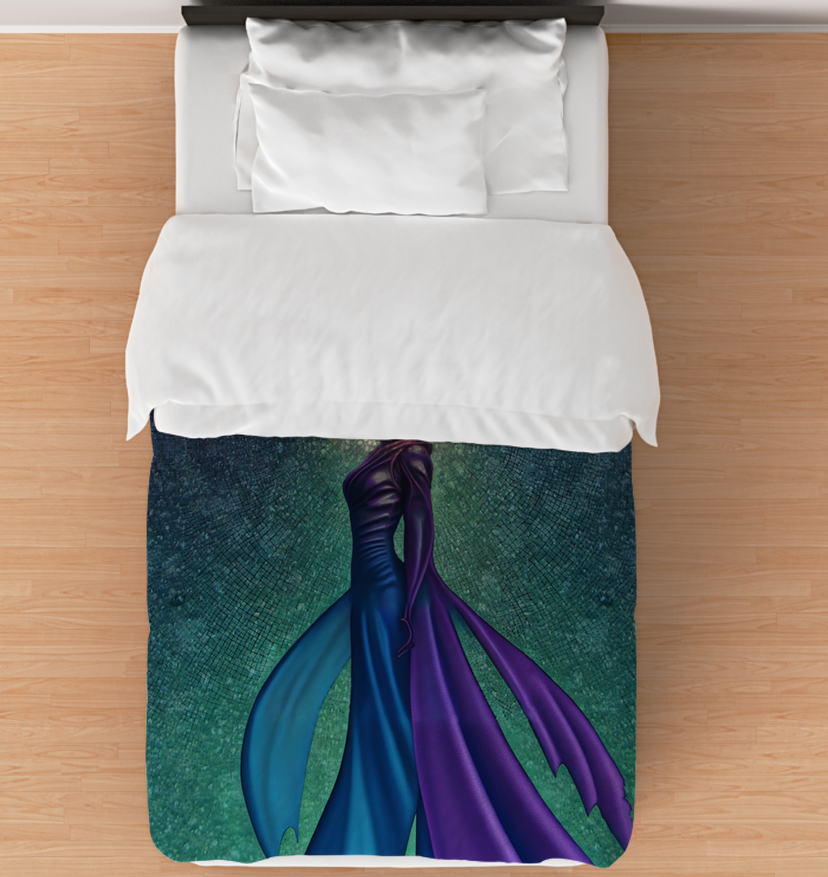 Artistic Expression Beyond Style duvet cover with creative design.