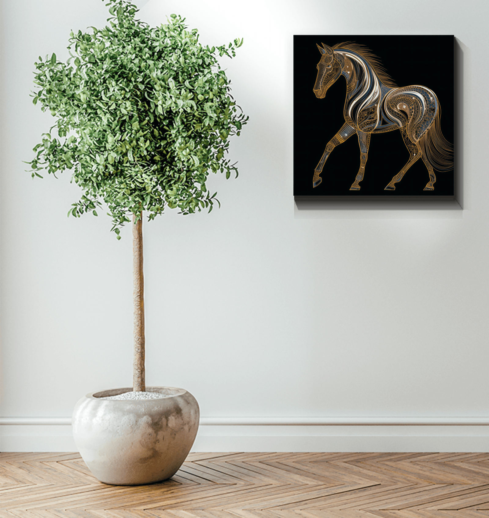 Graceful Horse Forest Shade - Beyond T-shirts