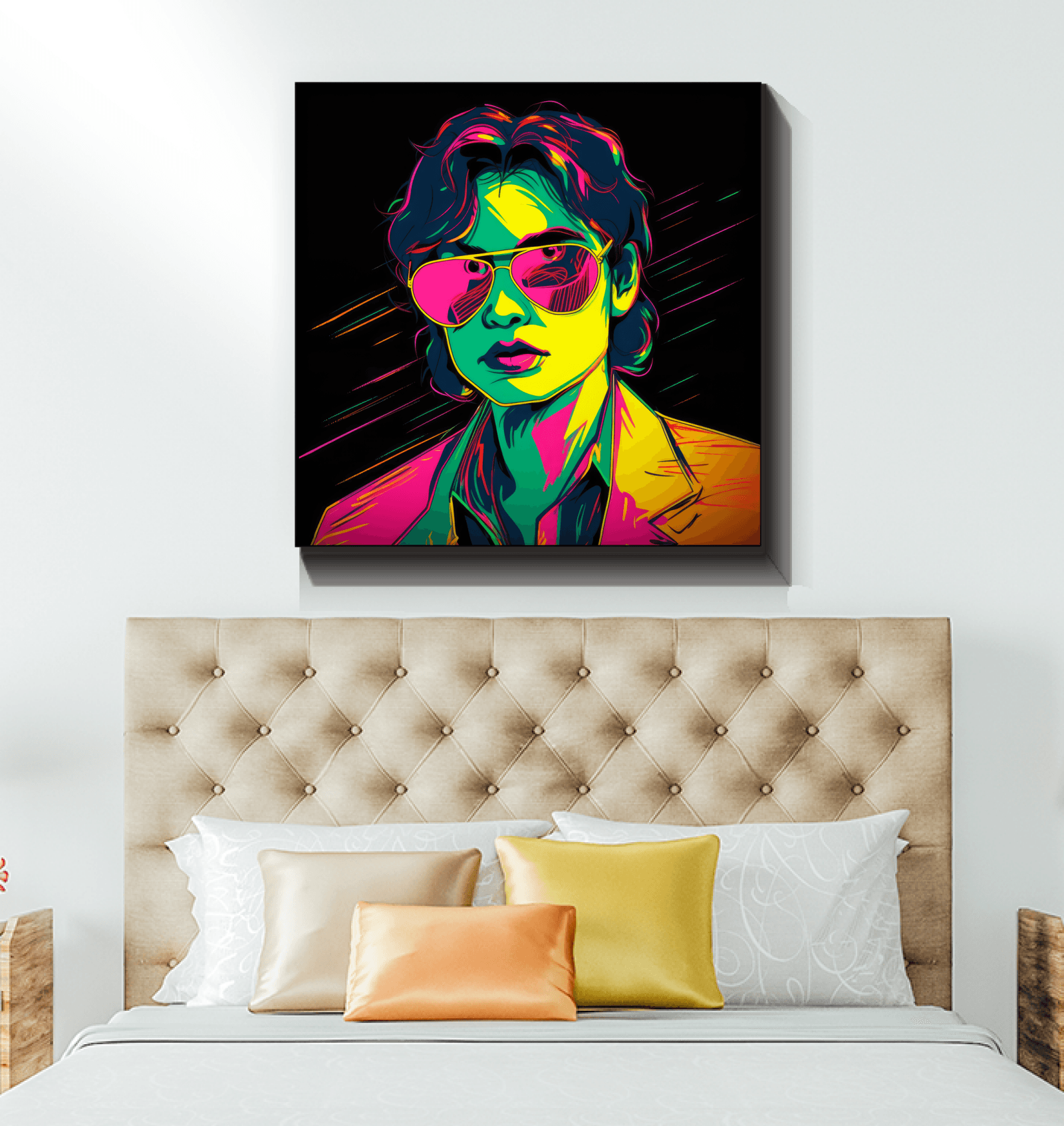 Vivid Vogue Runway Canvas Print - Beyond T-shirts