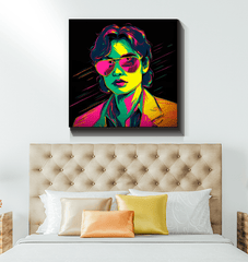 Vivid Vogue Runway Canvas Print - Beyond T-shirts