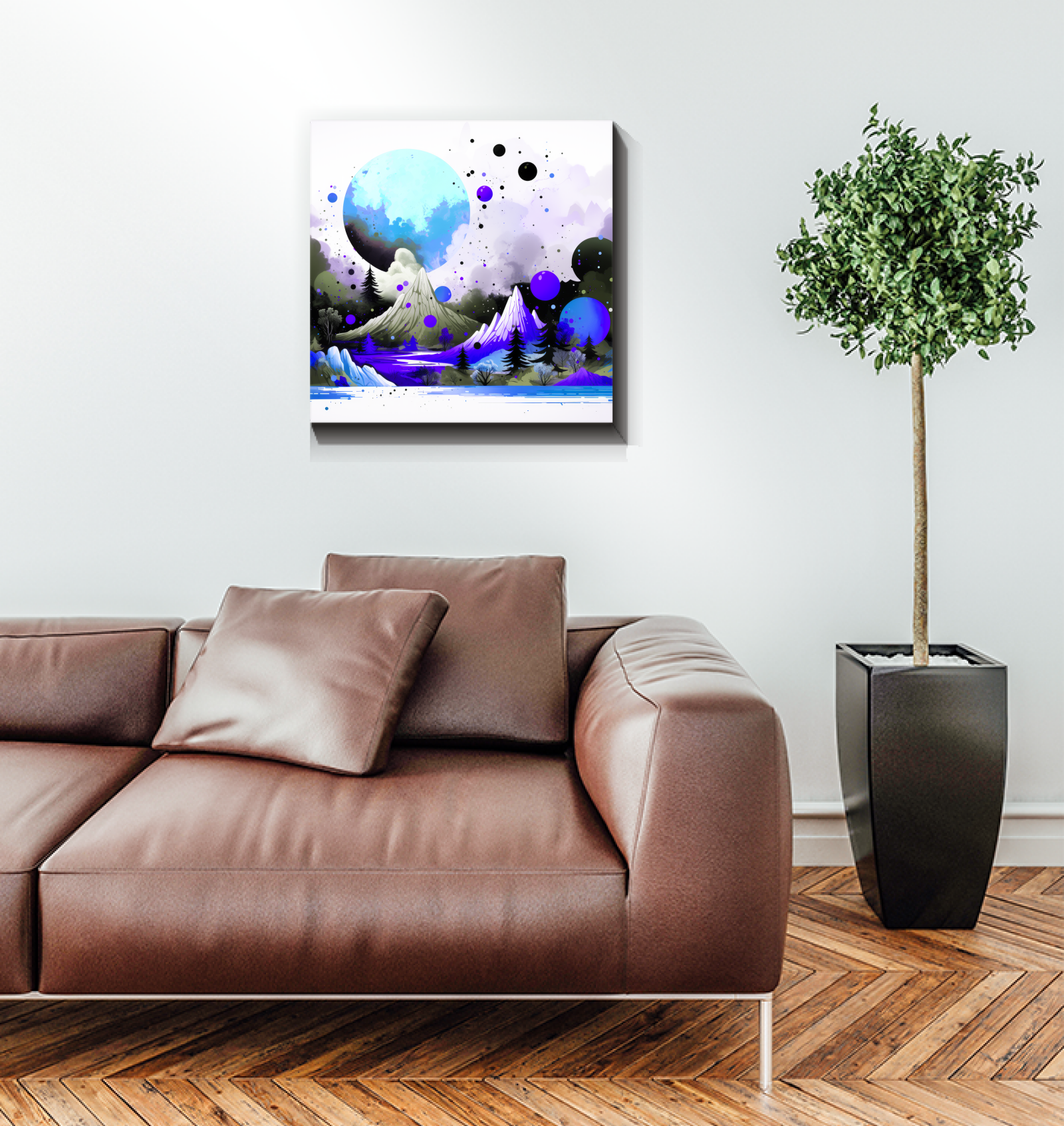 Majestic Mesa Rocky Landscape Canvas