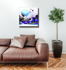 Majestic Mesa Rocky Landscape Canvas