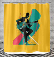 Harmonious Melodies Shower Curtain - Beyond T-shirts