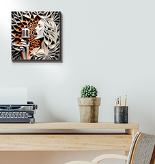 Hip Hop Beat Street Wrapped Canvas