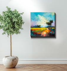 Coastal Horizon Canvas Art Print