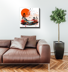 Enchanting Estuary River Landscape Canvas