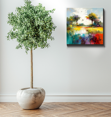 Canyon Adventure Landscape Canvas Print
