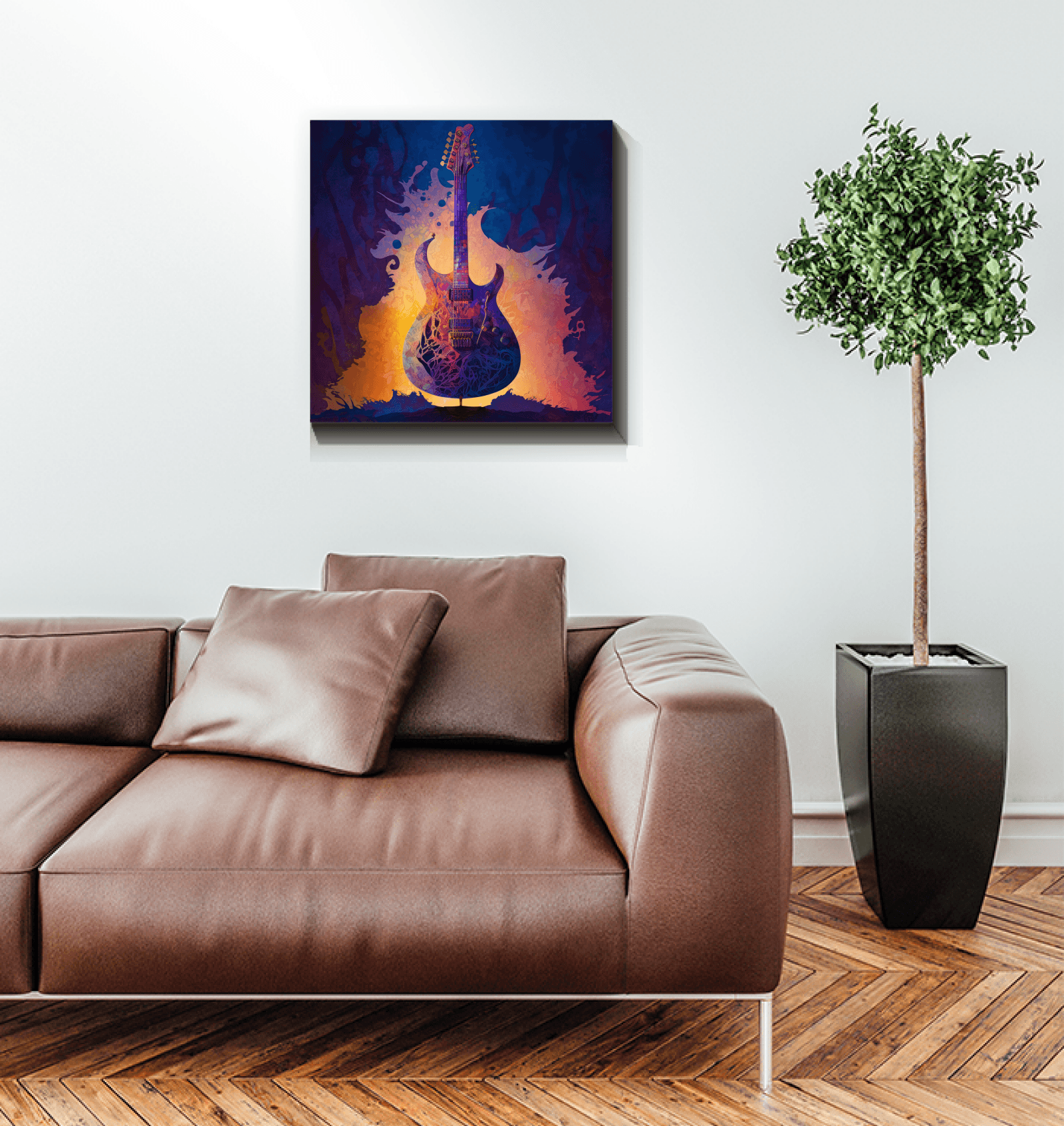 Symphony of Colors - Abstract Music Canvas - Beyond T-shirts