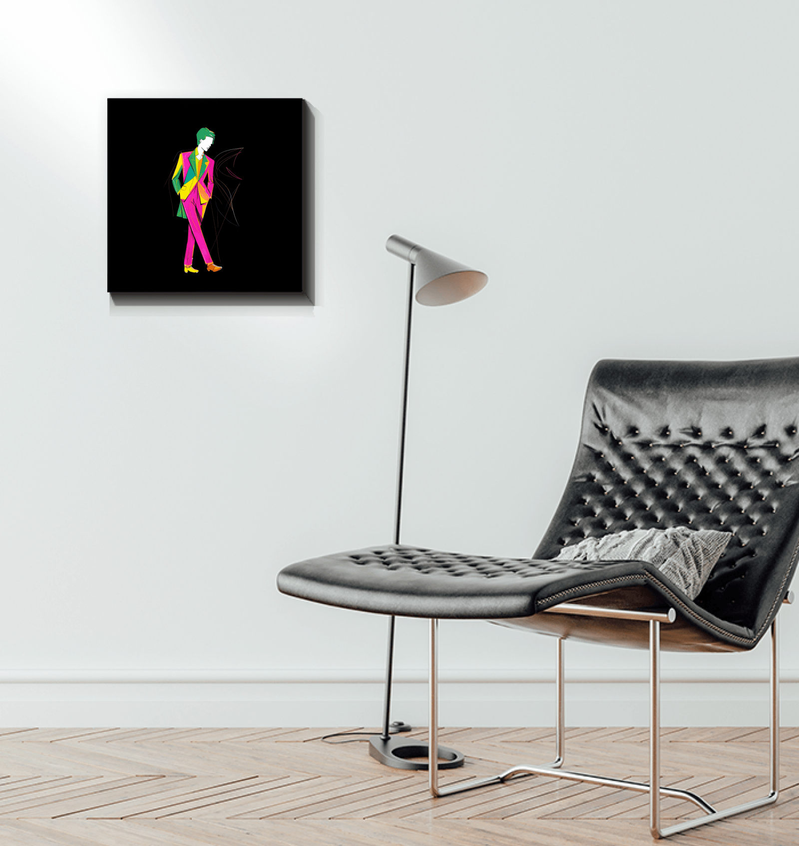 Fashionably Floral Canvas Art - Beyond T-shirts