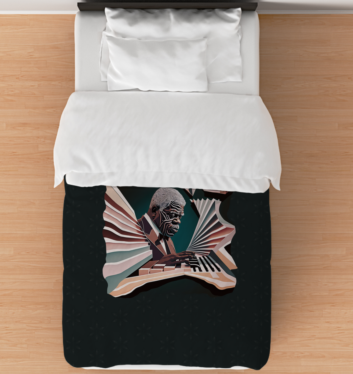 Melodic Dreams Duvet Cover